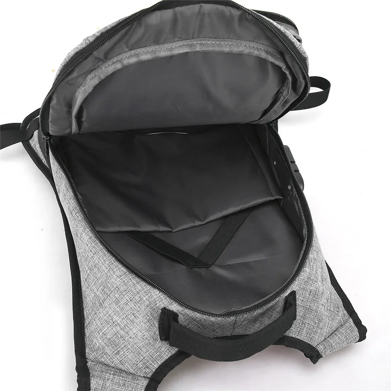 Backpacks Men Multifunction USB Charging 15.6inch Laptop Backpacks For Teenagers Fashion Male Mochila Travel Backpack Anti Thief