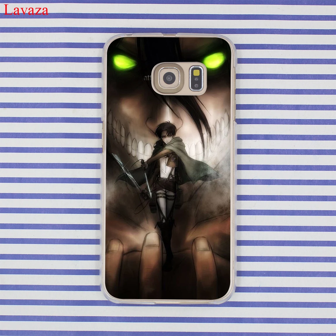 Чехол для телефона Attack on Titan Mikasa Ackerman Samsung Galaxy S20 Ultra S10E S10 Lite S6 S7 Edge S8 S9 Plus A51 A71 A81 A91|for