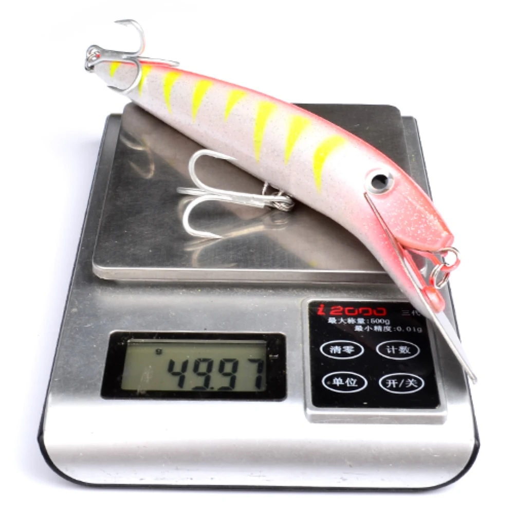 1Pcs Big Minnow Fishing Lure 20cm 50g Depth Wobblers Driving Floating Hard Bait Jerkbait Spinner Metal Tongue Lures Carp Fishing