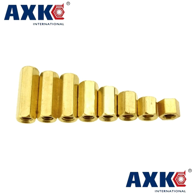 20 pcs M3 Hex Screw M3 Female Hexagonal Brass PCB Standoffs Spacers