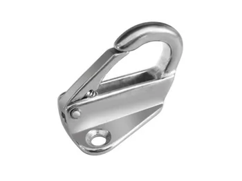 

Marine Boat 43mm Stainless Steel 316 Fender Spring Hook Snap Fending Hook Attach Rope Boat Sail Tug Ship marine Hardware FH01