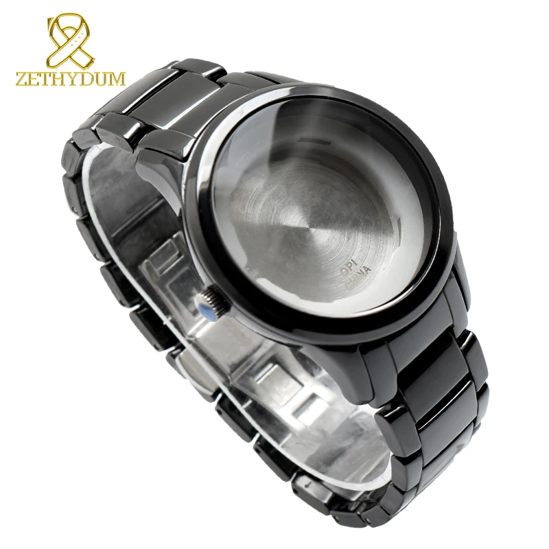 

Ceramic watchband bracelet 22mm black watch strap for AR1475 wristwatches band watchband+watchcase watch accessories
