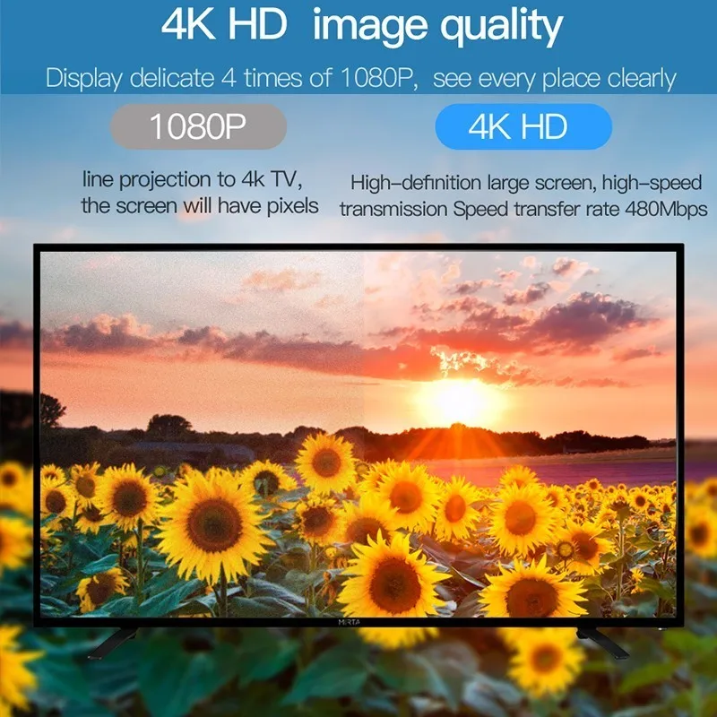 4K HD для iphone lightning к HDMI Кабель адаптер 3 5 м 8 pin HDTV TV конвертер с USB быстрой зарядки