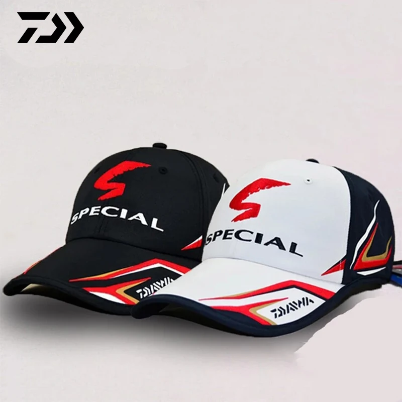 

Daiwa Outdoor Fishing Caps Waterproof Hats Men Special Sun Protection Anti-UV Sports Caps Golf Sunshade Runnig Fishing Hat