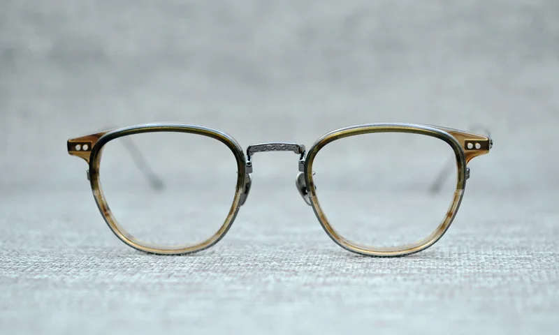 Cubojue, титановая оправа для очков, мужские Брендовые очки для глаз, wo, мужские винтажные очки без рецепта для оптических линз