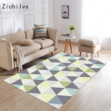 Zichilvs скандинавские простые геометрические коврики с узором ковры для гостиной спальни коврики Противоскользящие коврики