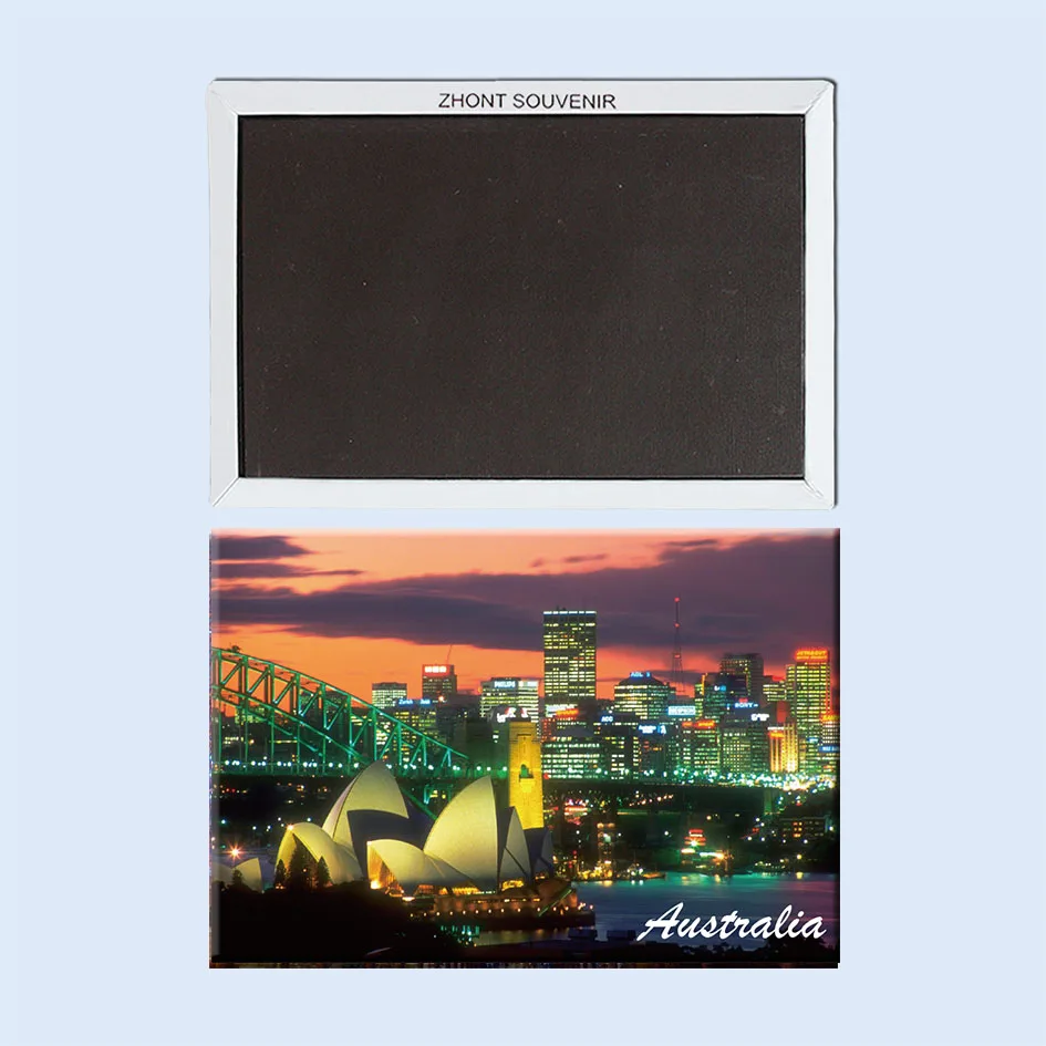 5 изображений Harbor_at_dusk австралийские магниты на холодильник с солнечным поцелуем
