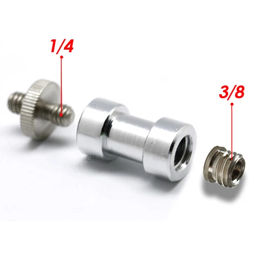 Набор винтов для камеры 1/" auf 3/8" дюймов штатив с резьбой адаптер SLR