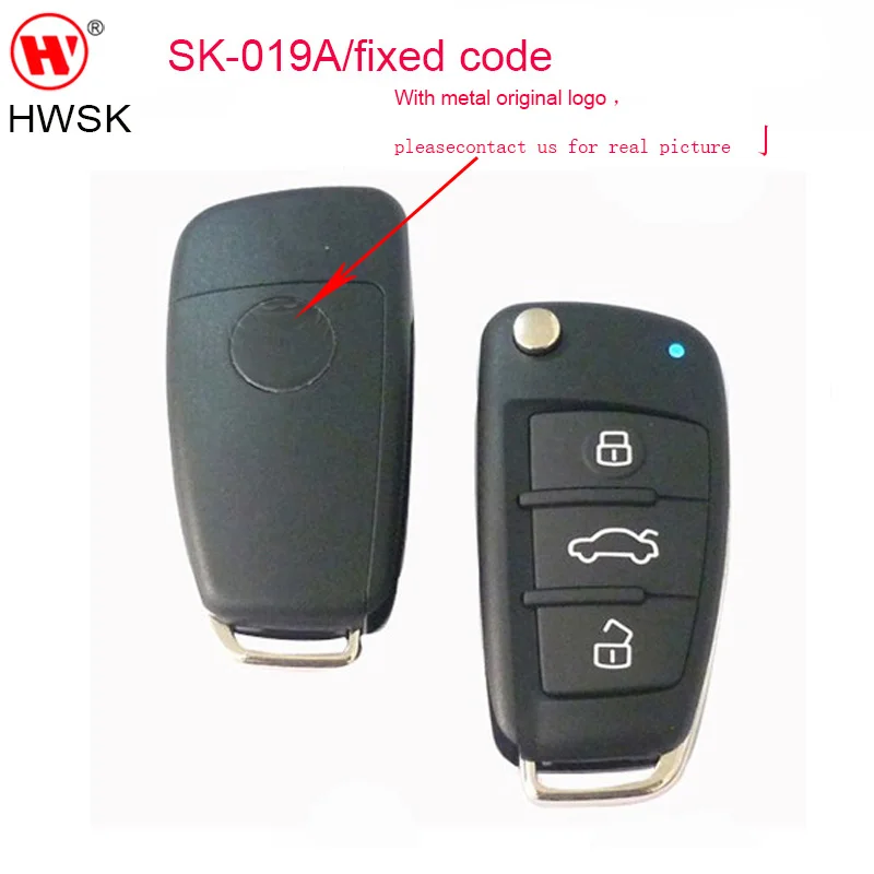 

SK019A folding car key, auto key, Fixed code remote,433.92MHz copy remote for digital counter, lock smith remote copier hot