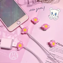 10PCS Mini Cute Silicone USB Cable Protector Data Line Cord Protection Case Cable Winder Cover For iPhone 5 6 6s 7 Plus 8 10PCS Mini Cute Silicone USB Cable Protector Data Line Cord Protection Case Cable Winder Cover For iPhone 5 6 6s 7 Plus 8