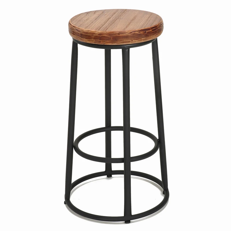 Vintage metal bar chair,wood metal bar stool,cadeira bar anti rust treatment,Bar furniture sillas chairs loft style furniture