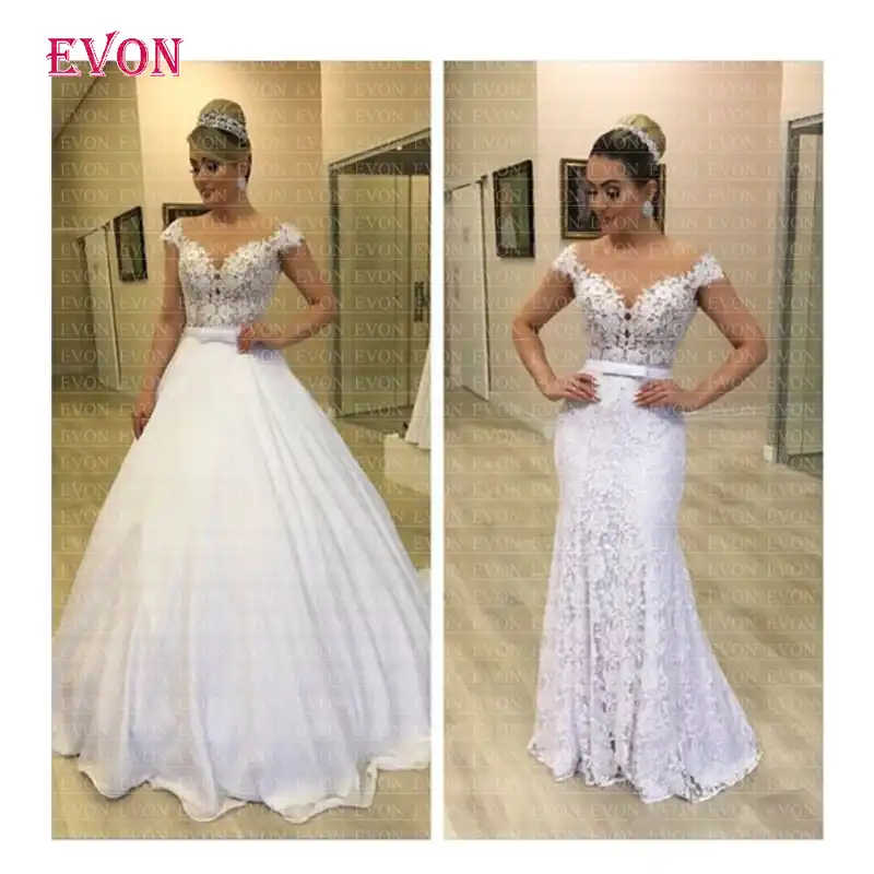 Vestido De Noiva 2 En 1 Wedding Dress 19 New Arrival Boho Lace Mermaid Wedding Gowns Removable Chiffon Skirt Robe De Mariee Wedding Dresses Aliexpress Vestido De Noiva 2 En 1 Wedding Dress 19 New Arrival Boho Lace Mermaid Wedding Gowns Removable Chiffon Skirt Robe De Mariee Wedding Dresses Aliexpress