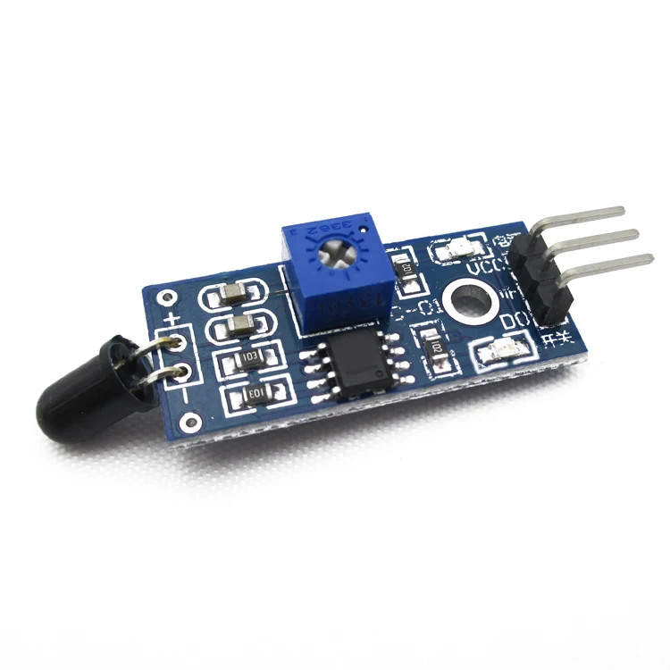 

3 Interface IR Flame Sensor Module Detector Infrared Receiver Detection Fire Module For Arduino