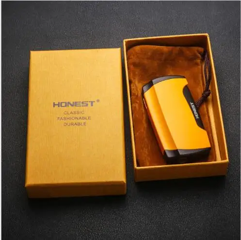 Оригинальная ветрозащитная Зажигалка honest с двумя огнями Высококачественная для