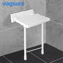 Vagsure Wall Mounted Shower Seat Folding Chair Relaxation Shower Bath Chair Solid Seat Spa Bench Saving Space Bathroom Vagsure Wall Mounted Shower Seat Folding Chair Relaxation Shower Bath Chair Solid Seat Spa Bench Saving Space Bathroom