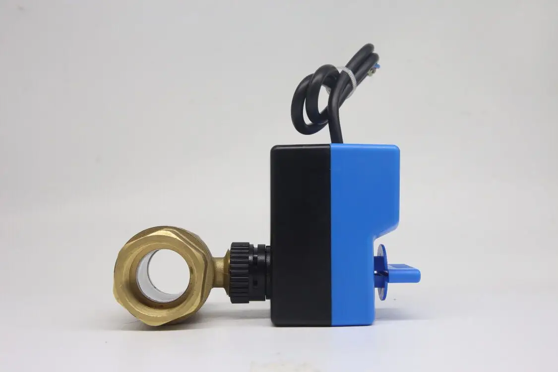 Najtaniej AC220V AC24V siłownik elektryczny zawór kulowy z mosiądzu napędzany zawór kulowy, typ przełącznika elektrycznego instrukcja automatyczne elektryczny zawór kulowy