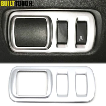 

For Renault Kadjar 2015 2016 2017 2018 Chrome Head Light Lamp Control Cover Switch Button Molding Bezel Trim Garnish Car Styling