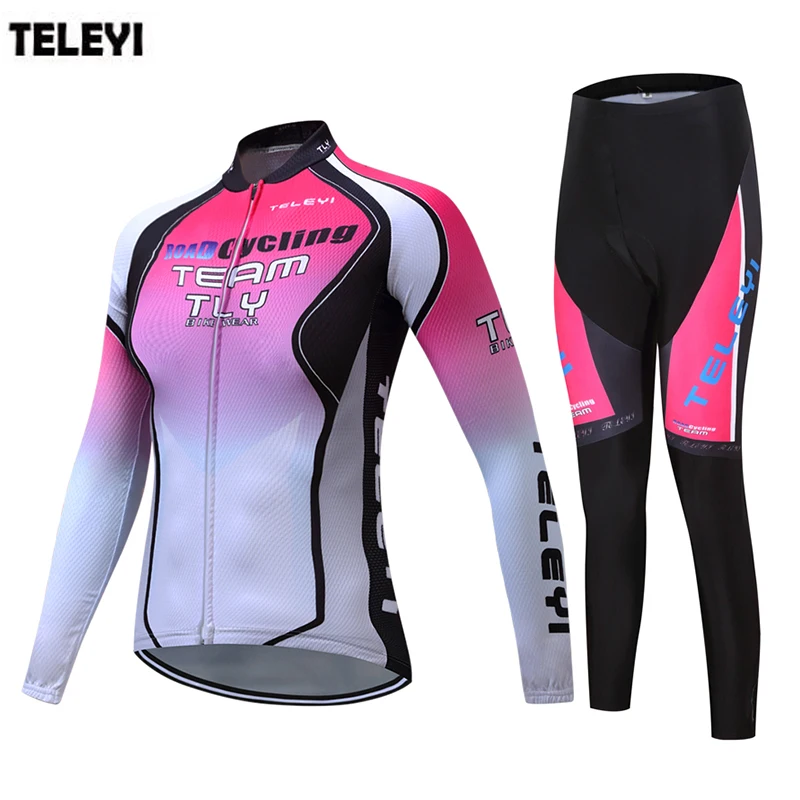 TELEYI Женская команда Pro Велоспорт Спортивная одежда Ropa Ciclismo велосипед Удобная с