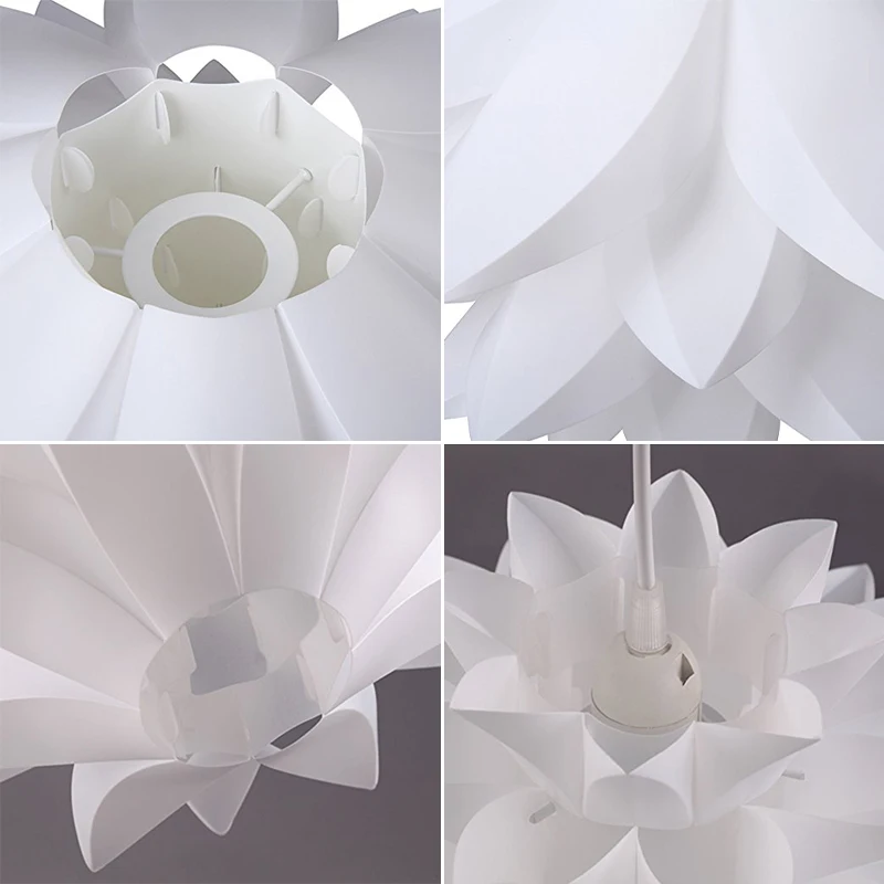 DIY Lily подвеска ввиде цветка лотоса свет ЛОТОС абажур Кафе Ресторан подвесной