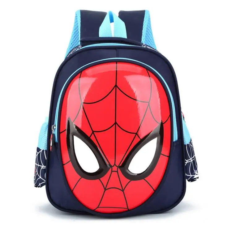

Cartoon children schoolbag Boy Avengers Spiderman school Backpack Suitable for 3-6 years old kids bag Gift bag Casual Rucksack
