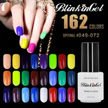 BlinkinGel 1 шт полимер УФ-гель для ногтей неоновый блеск Nagellak Перманентный лак для ногтей в разных цветах 6 мл