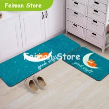 Мягкие толстые коврики под дверь, ванная комната, кухня, гостиная, современные влагопоглощающие коврики, нескользящий длинный ковер