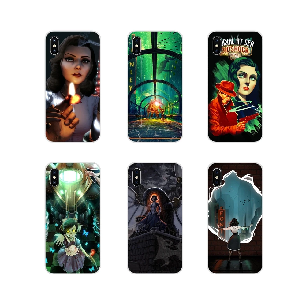 

Bioshock Infinite House Fitzroy Booker Cell Phone Covers For Xiaomi Mi6 A1 5X 6X Redmi Note 5 5A 4X 4A 4 3 Plus Pro pocophone F1