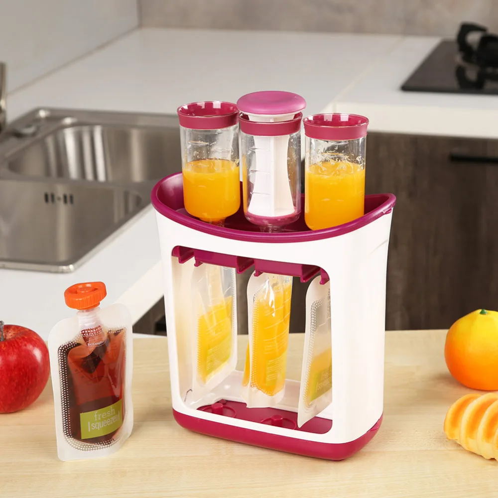 

Baby Food Maker Make Organic Food For Newborn Fresh Fruit Juice Containers Storage Baby Feeding Maker Kids Insulation Bags