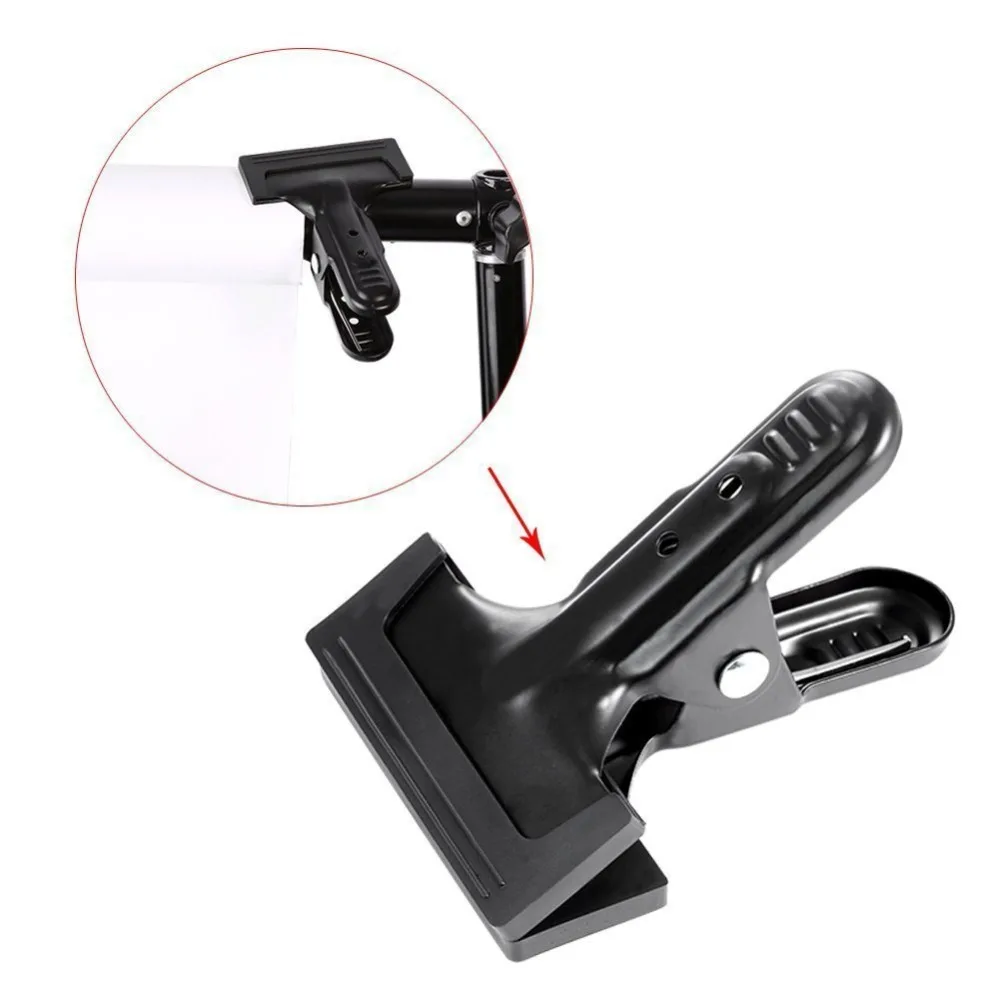 Kaliou Tripod Head Multi-function Clip Clamp Holder Mount for Camera DSLR Photo Studio Accesseries