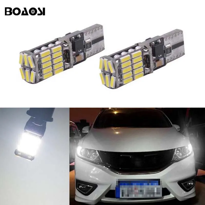 BOAOSI 2x W164 T10 W5W 26 LED 4014SMD Parking Lights Sidelight No Error