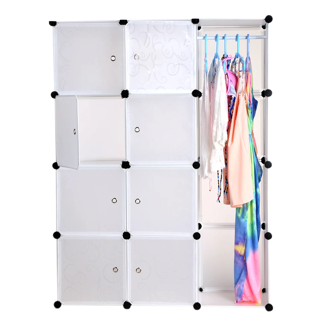 Buy 12 Shelves PP Material DIY Folding Combination
