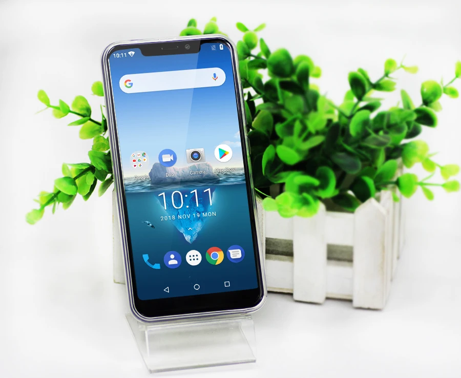 OUKITEL C12 Pro 4G 6,1" 19:9 Android 8,1 Face ID 3300 мАч MT6739 четырехъядерный 2 Гб ОЗУ 16 Гб ПЗУ 8МП+ 5Мп отпечаток пальца мобильный телефон