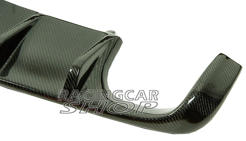 PERFORMANCE V STYLE Real Carbon Fiber REAR BUMPER DIFFUSER FOR BMW 3-Series E92 E93 Coupe M3 Bumper 2007-2012