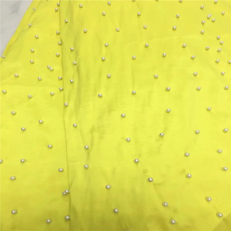 

YJ!Latest African George Lace Fabric with Beads African George Wrapper High Quality African George Fabric ! L60723
