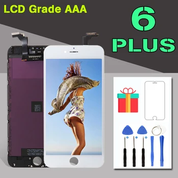 

AAA Qualtiy Display Touch Screen Digitizer for iPhone 6 + Plus Replacement Factory LCD Wholesale All Tested No Dead Pixel