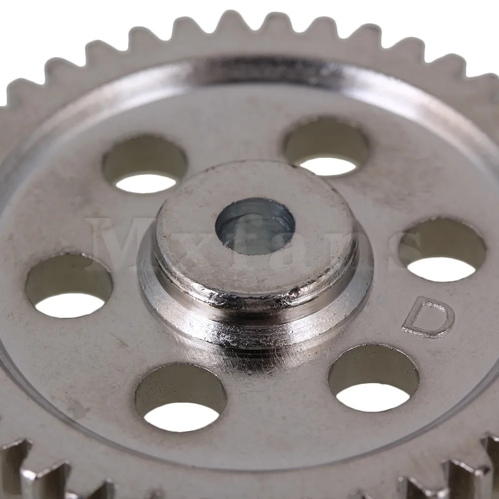 Mxfans 44T Steel Speed Drive Diff Main Gear для HSP RC 1:10 Модель автомобиля серебристый 05112|main gear|rc car gearrc