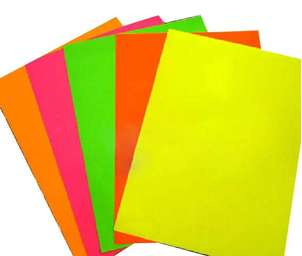 

Standard shipping Mixed 5 colors A4 label blank, red, orange, green, dark pink, yellow self-adhesive for laser inkjet printer