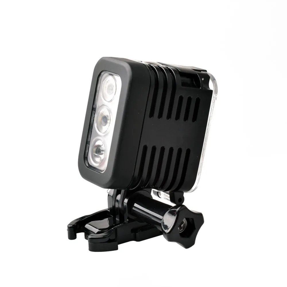  30 Meters Underwater Waterproof Diving LED Gopro LED Light Spot Lamp for GoPro Hero 5 4 3+ 3 2 SJCA