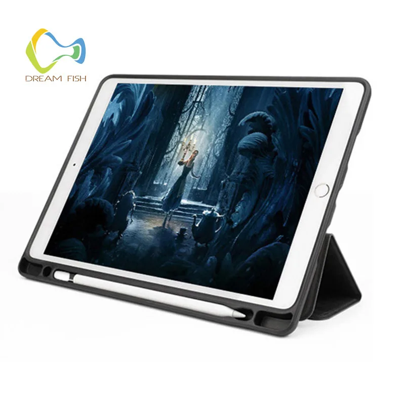 

For Ipad Pro 11 2018 Case Shockproof PU Pencil Holder Smart Flip Stand Auto Sleep Wake Case for Apple Tablet Gadget A1980 A2013