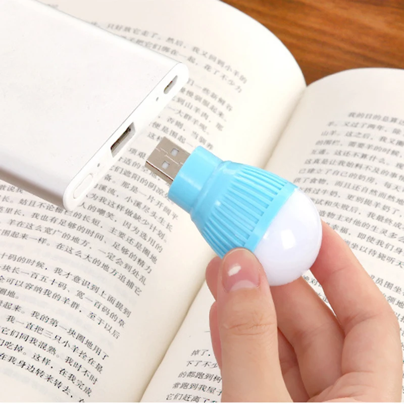 USB светодио дный свет книга мини лампа для чтения высокая яркая книга света Портативный лампы светодио дный USB лампа для Тетрадь компьютер Мощность банк случайный