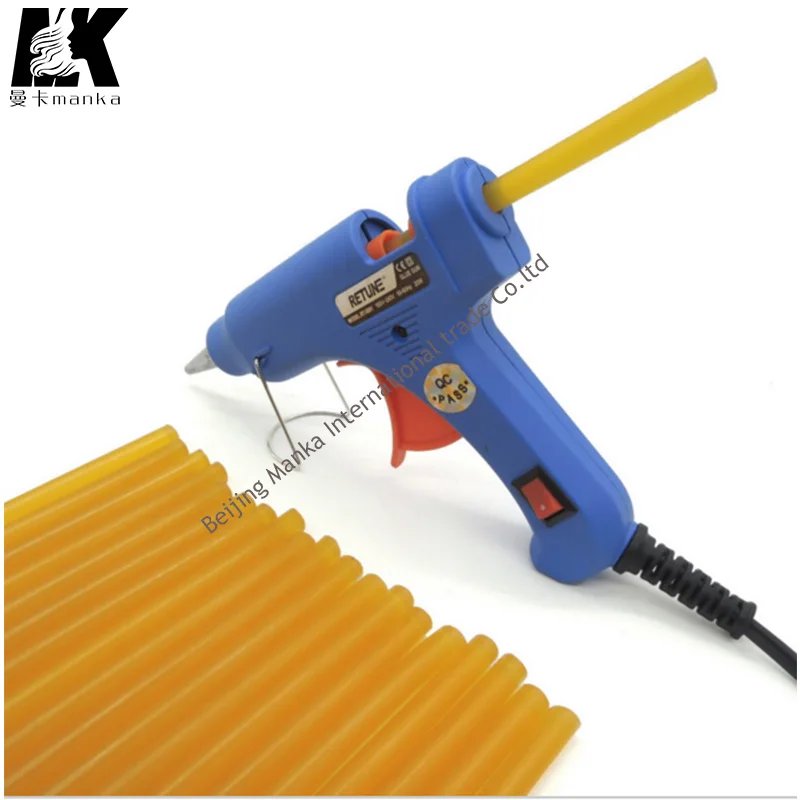 12pcs Keratin Glue Stick with hot melt remover for fusion human hair extension tools, used with glue gun or melting glue hot pot