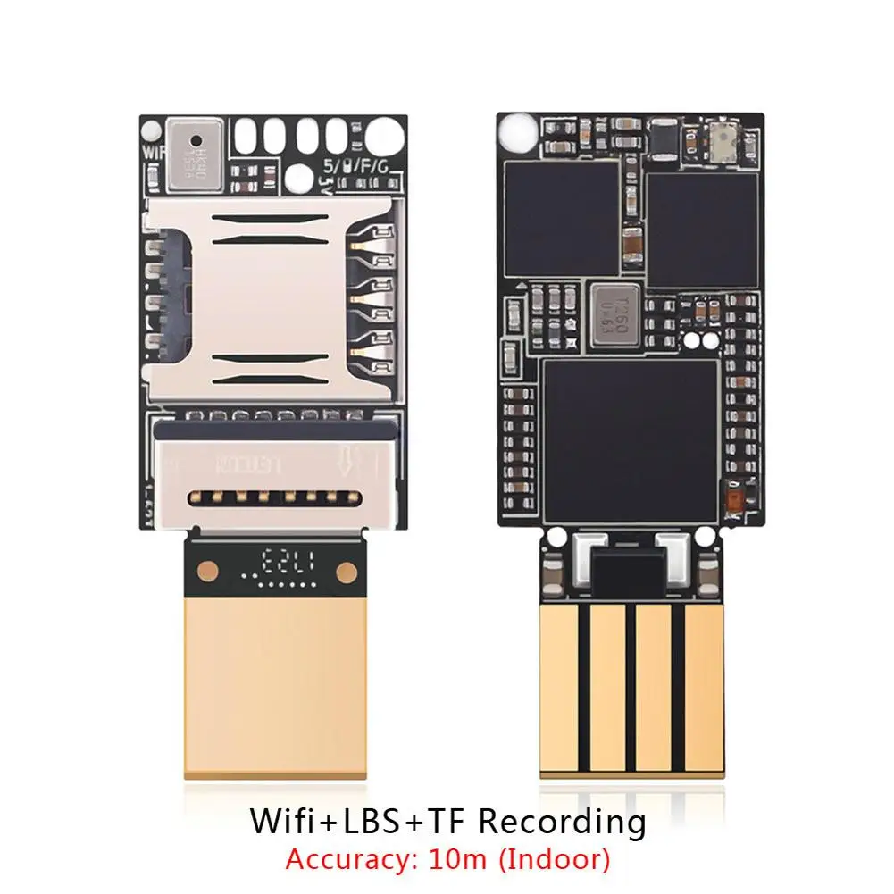 20x13 мм локатор маленький ZX618 PCBA WiFi lbs GSM трекер позиционирование TF карта Запись голоса Accuarcy 10 м микро фиксационный модуль