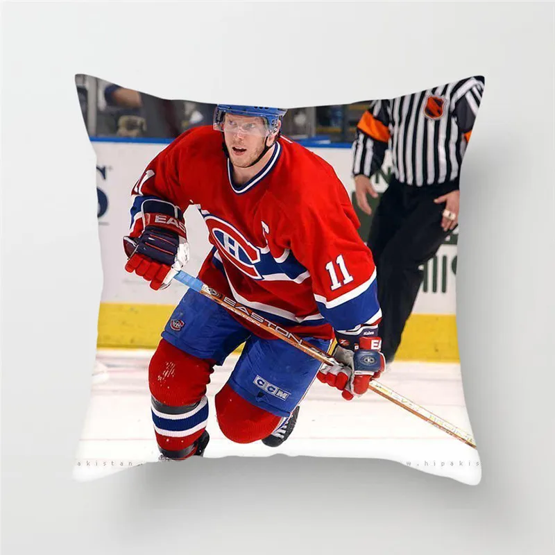 

Fuwatacchi Christs NHL Cushion Cover Pillow Case Stanley Cup Star Home Decorative Cover Polyster Christmas Pillow Covers