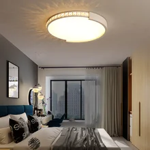 Ультратонкая хрустальная люстра для гостиной, спальни, современная светодиодная потолочная люстра, осветительные приборы, lustre luminaria