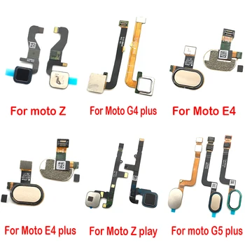 

Fingerprint Sensor Home Return Key Menu ButtonFlex Ribbon Cable For Motorola Moto E4 E5 G4 G5 Plus