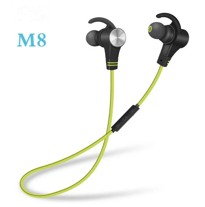 Bluetooth Earphone Headphones With Attraction Slim Ear Hook