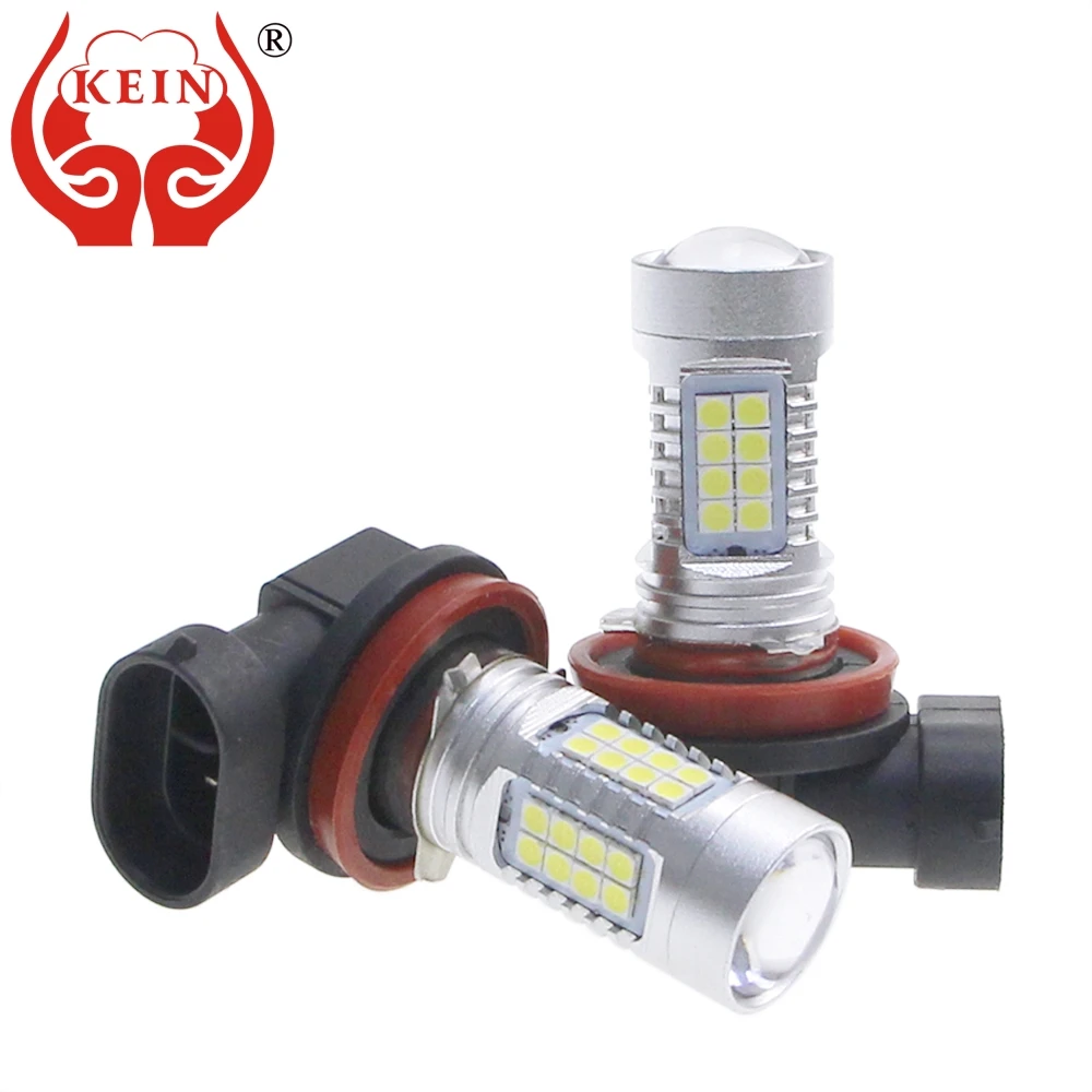 

KEIN 2PCS H8 led 3030 36SMD 6000K 1200LM LED Car Auto H8 Fog Bulb Lamp DRL Daytime Running Vehicle External Light Source 12V 24V