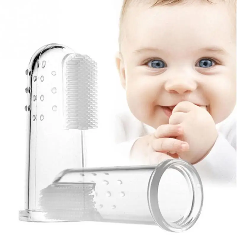 

2018 Hot Sale Soft Finger Toothbrush Infant Oral Dental Teeth Cleaning Care Hygiene Brushes