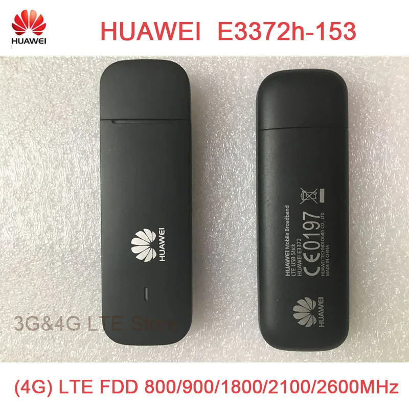 Разблокированный Huawei E3372 4G LTE модем черный цвет | Компьютеры и офис