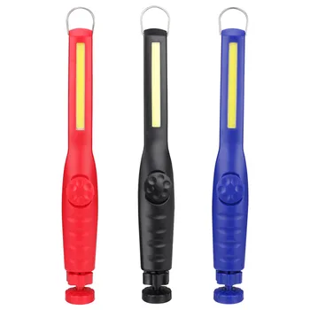 

LED COB Work Lamp 200 lumens Working Lamp Multifunction COB LED Slim Adjustment Work Light Lamp Magnetic Flashlight AAA battery